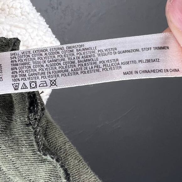 Anthropologie Saturday Sunday Sherpa Vest Size Small - Picture 5 of 6